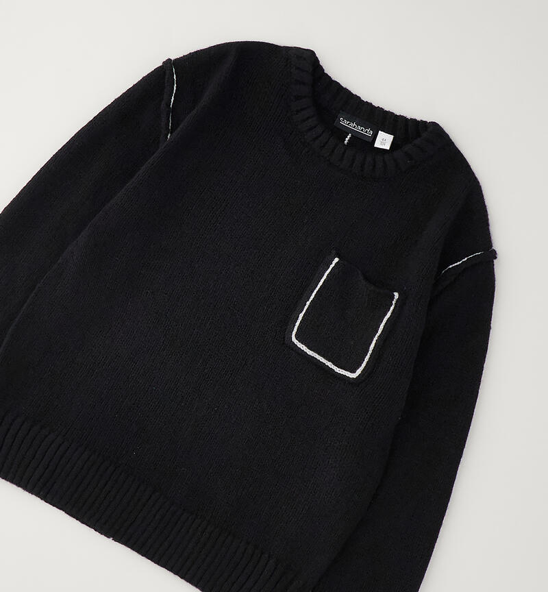 Maglione Sarabanda bambino NERO-0658