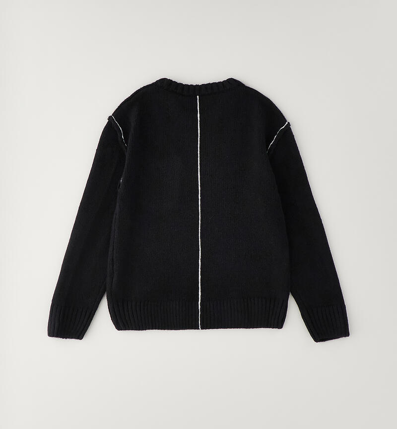 Maglione Sarabanda bambino NERO-0658
