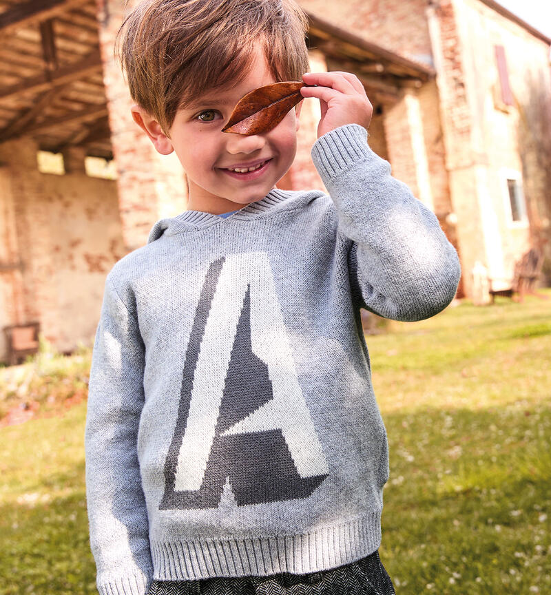 Sarabanda boy's sweater GRIGIO-8961