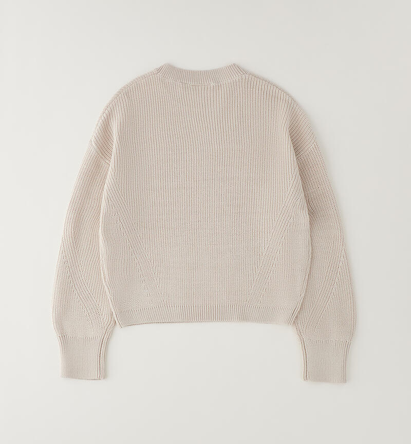 Maglione Sarabanda ragazza ECRU'-0164
