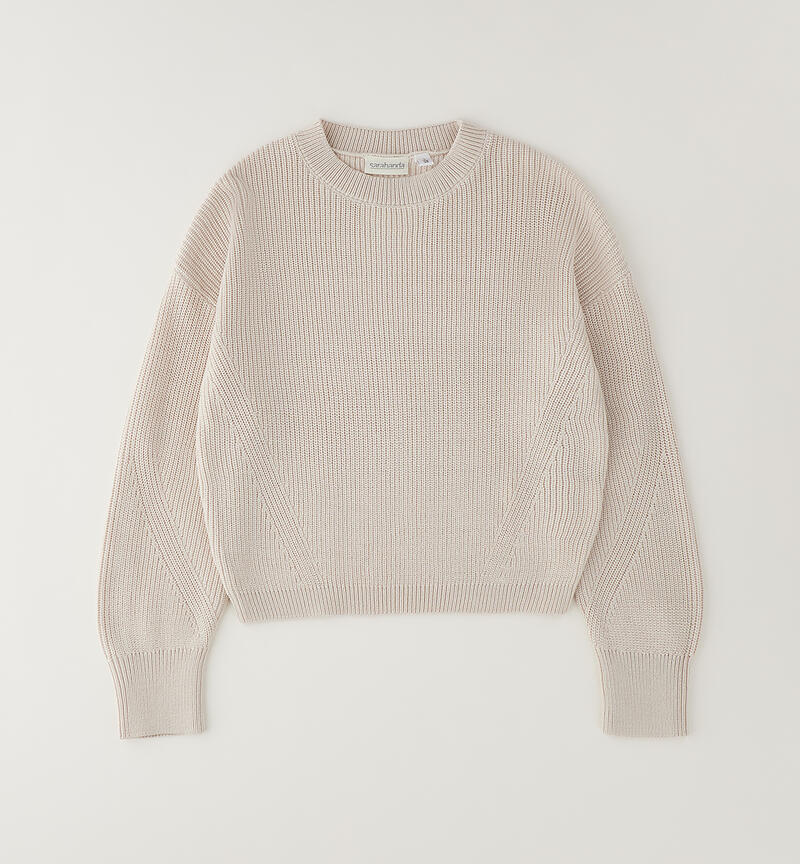 Maglione Sarabanda ragazza ECRU'-0164