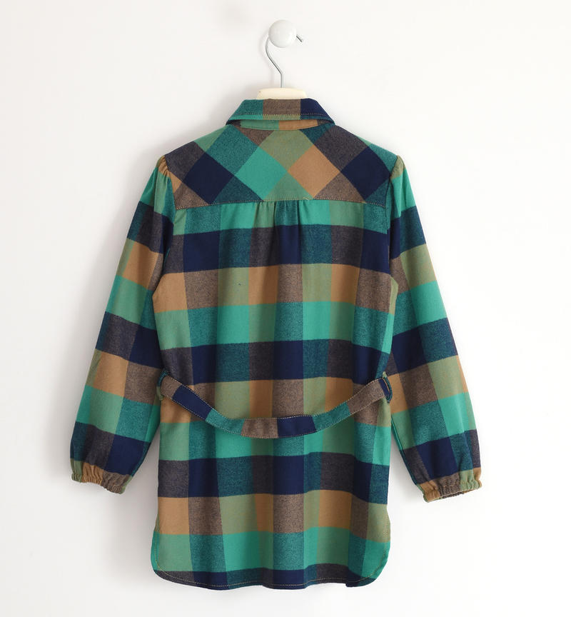 Sarabanda girl's maxi shirt from 8 to 16 years VERDE-4646