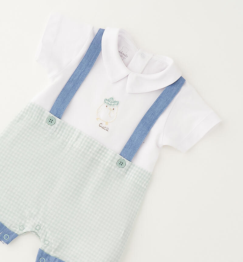 Baby romper BIANCO-0113