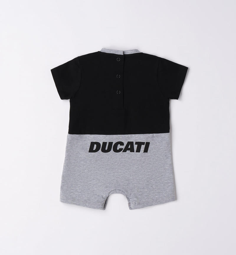 Pagliaccetto Ducati per neonato da 3 a 24 mesi GRIGIO MELANGE-8992