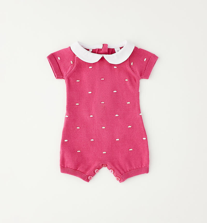 Minibanda baby romper FUXIA-2432
