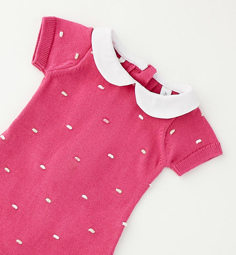 Minibanda baby romper FUXIA-2432