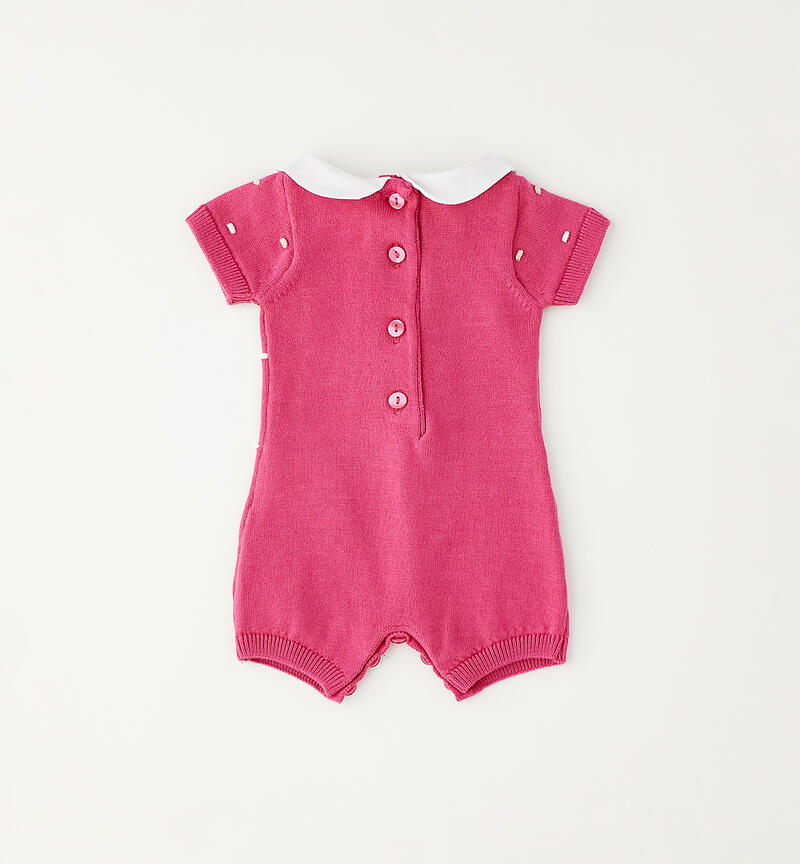 Minibanda baby romper FUXIA-2432