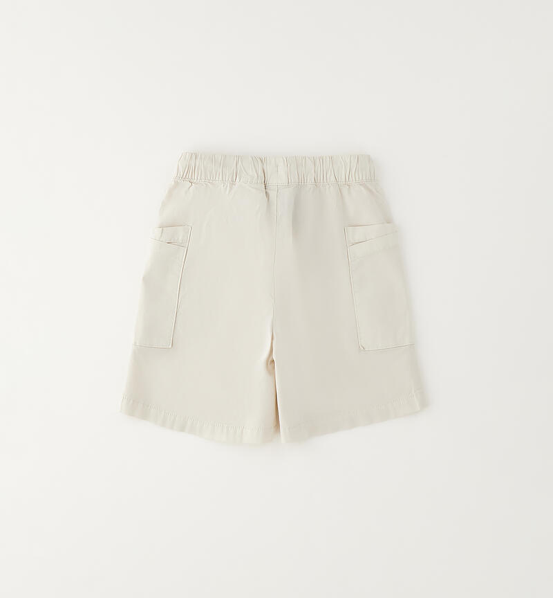 Pantaloncini corti bambino ECRU'-0432