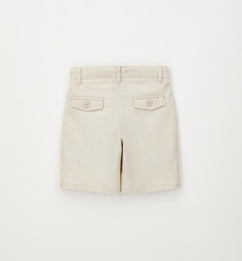 Sarabanda children's shorts BEIGE-0172