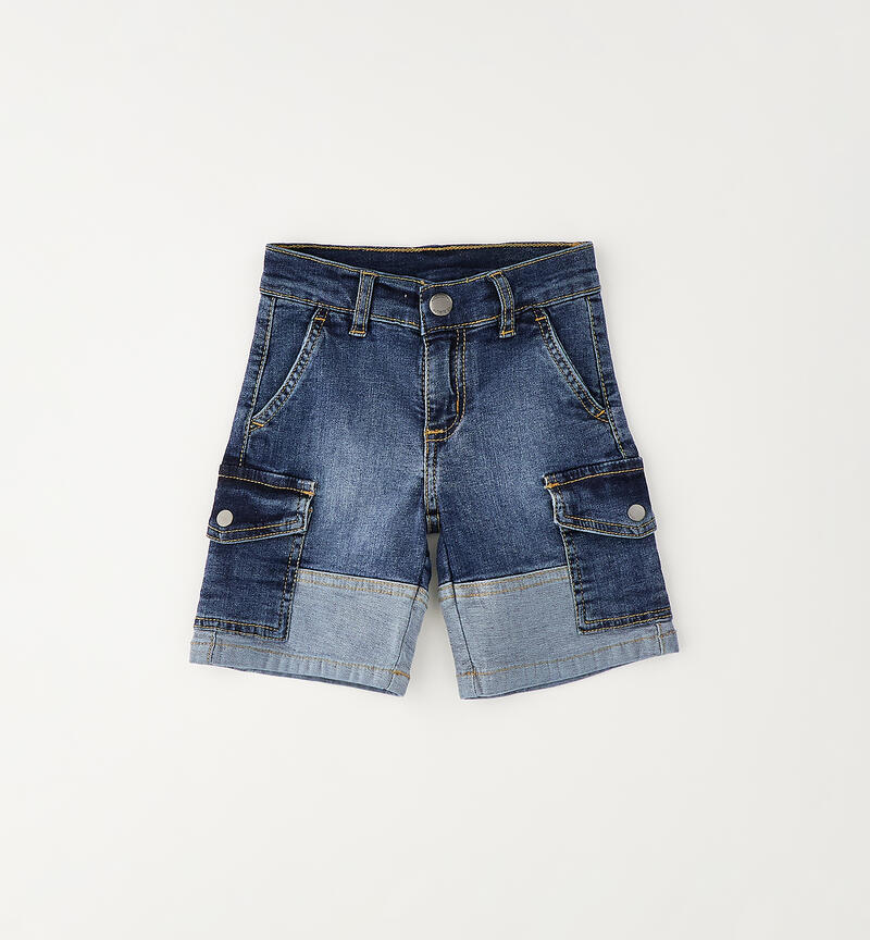Pantaloncini denim bambino STONE WASHED-7450
