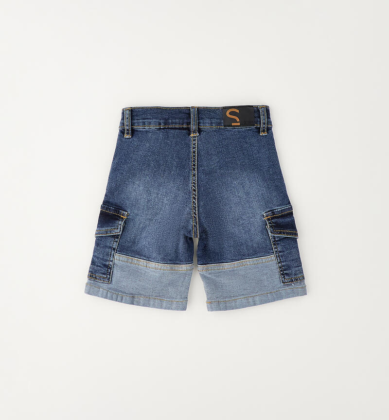 Pantaloncini denim bambino STONE WASHED-7450