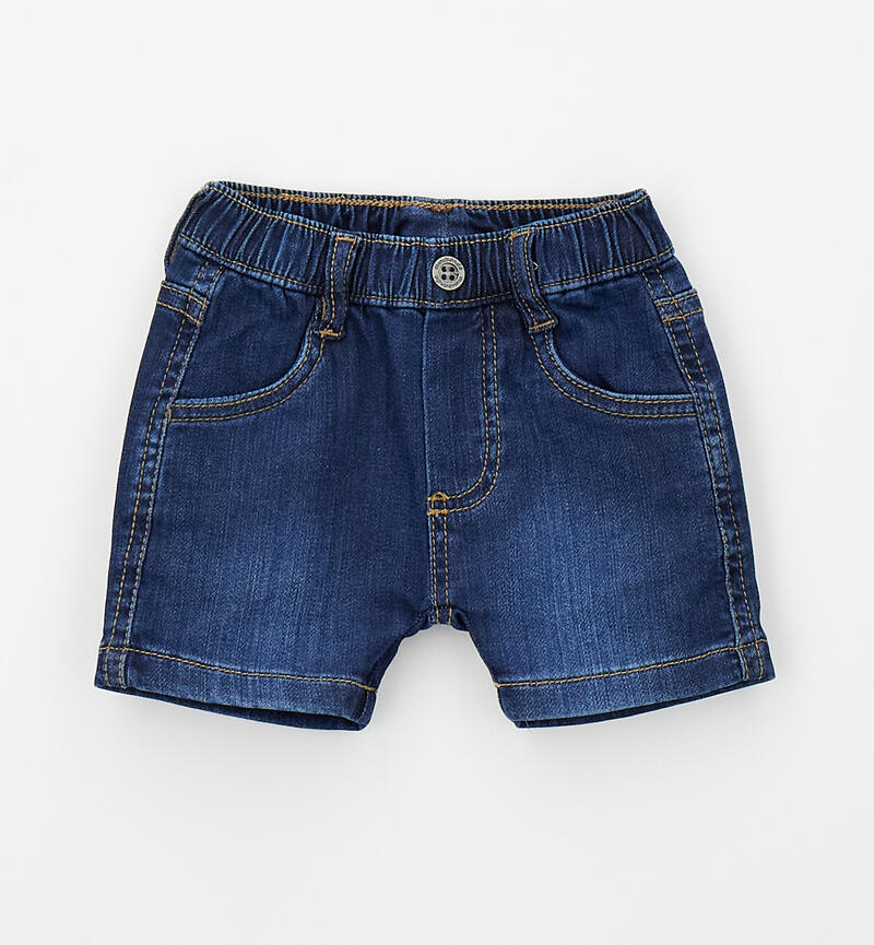 Baby jeans shorts STONE WASHED-7450
