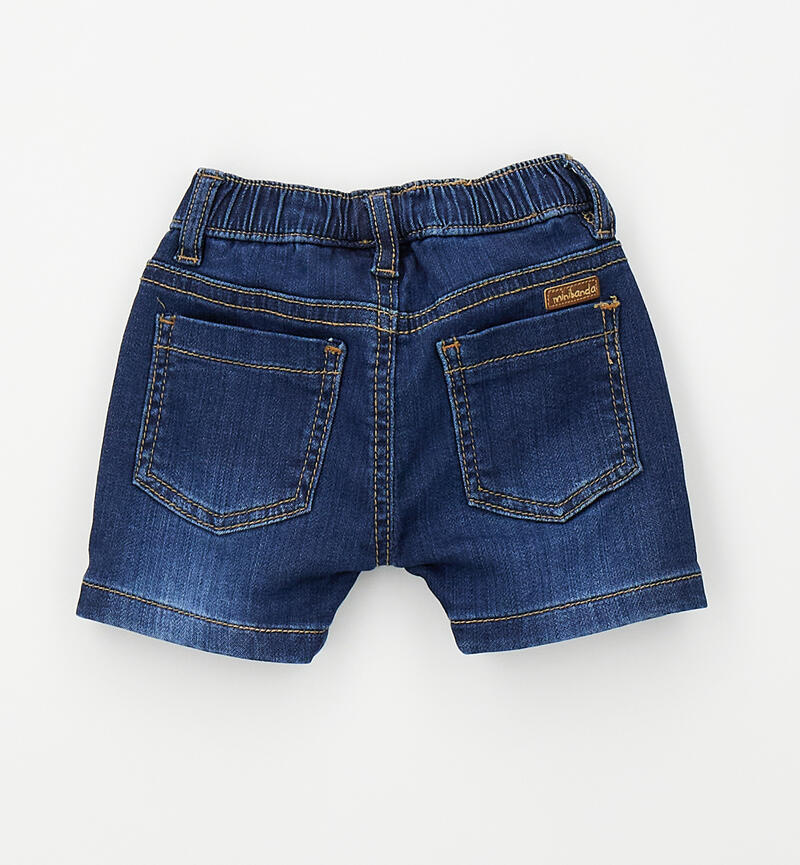 Baby jeans shorts STONE WASHED-7450