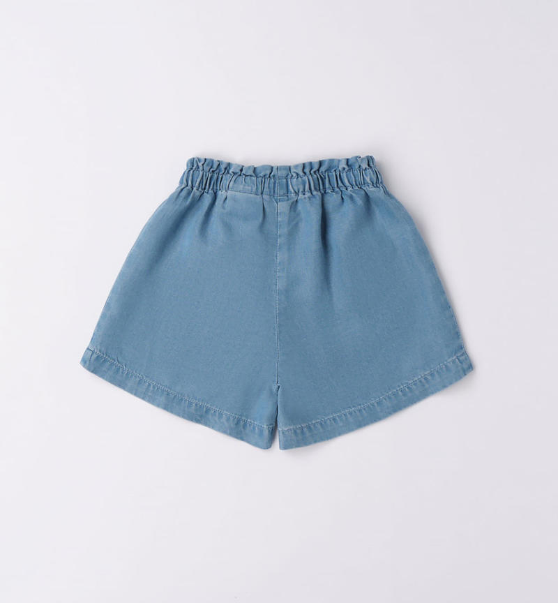 Sarabanda shorts for girls from 9 months to 8 years STONE BLEACH-7350