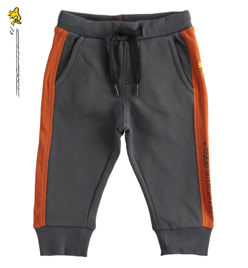 Pantalone bambino capsule Peanuts da 9 mesi a 8 anni Sarabanda GRIGIO SCURO-0566