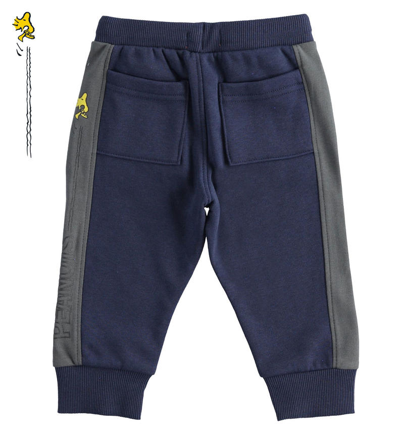 Pantalone bambino capsule Peanuts da 9 mesi a 8 anni Sarabanda NAVY-3854