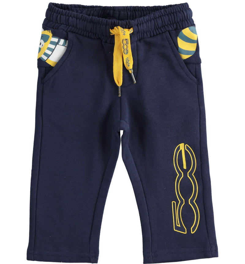Pantalone bambino Fiat Nuova 500 da 9 mesi a 8 anni Sarabanda NAVY-3854