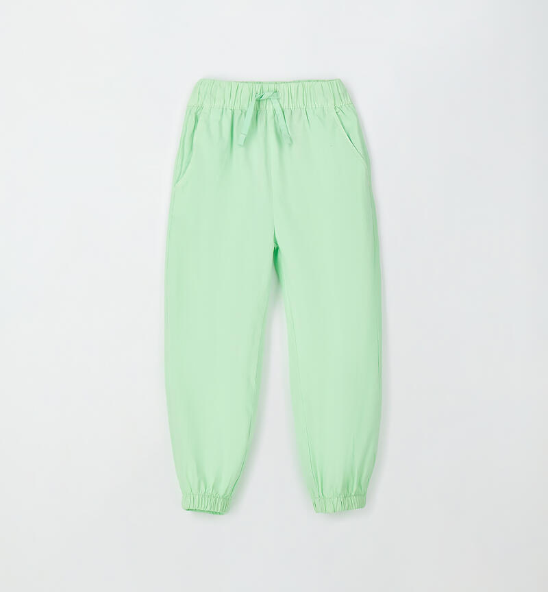 Sarabanda children's trousers VERDE-5121