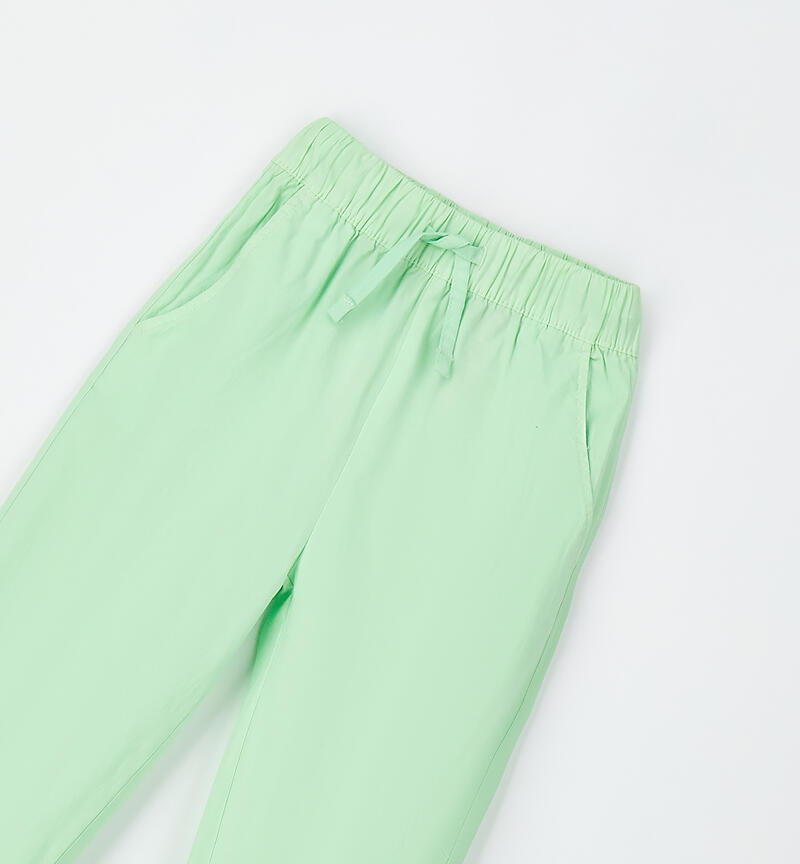 Sarabanda children's trousers VERDE-5121