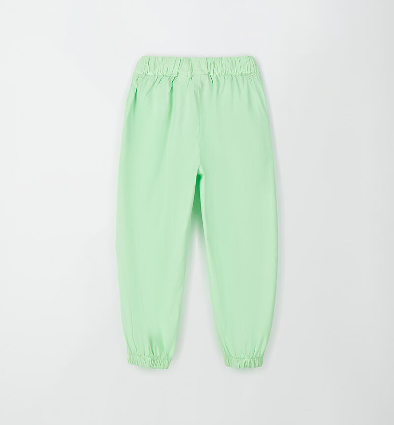 Sarabanda children's trousers VERDE-5121