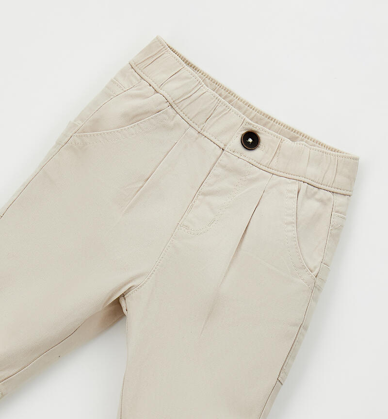 Pantalone bimbo Minibanda BEIGE-0421
