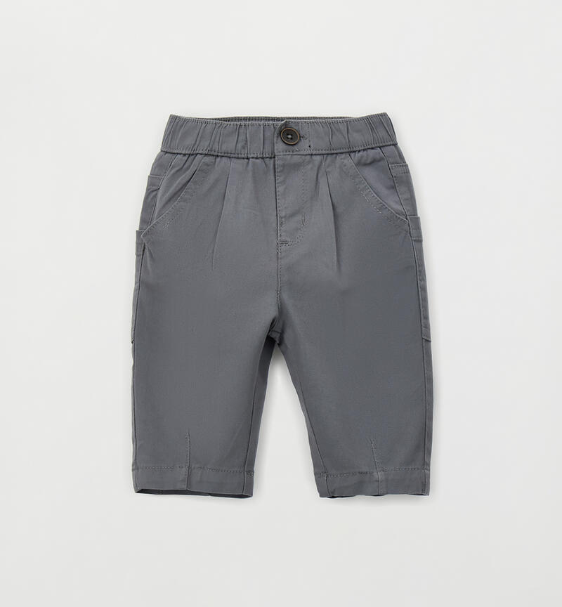 Pantalone bimbo Minibanda GRIGIO SCURO-0564