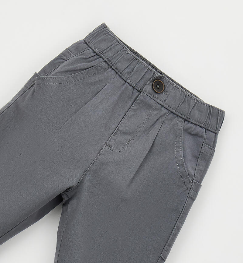 Pantalone bimbo Minibanda GRIGIO SCURO-0564
