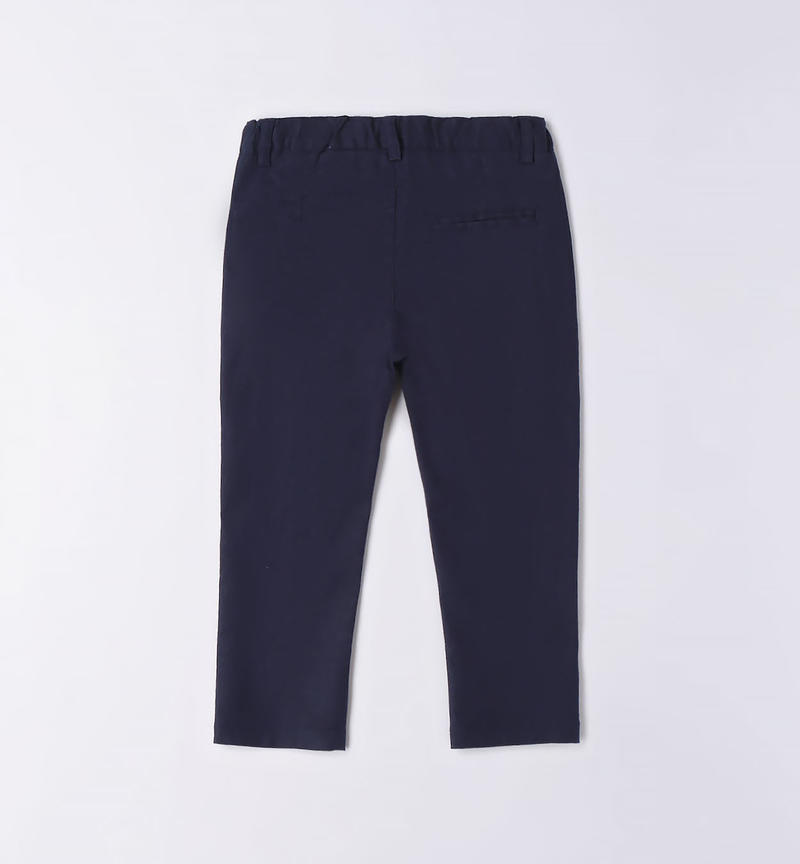 Pantalone cerimonia bambino da 9 mesi a 8 anni Sarabanda NAVY-3854