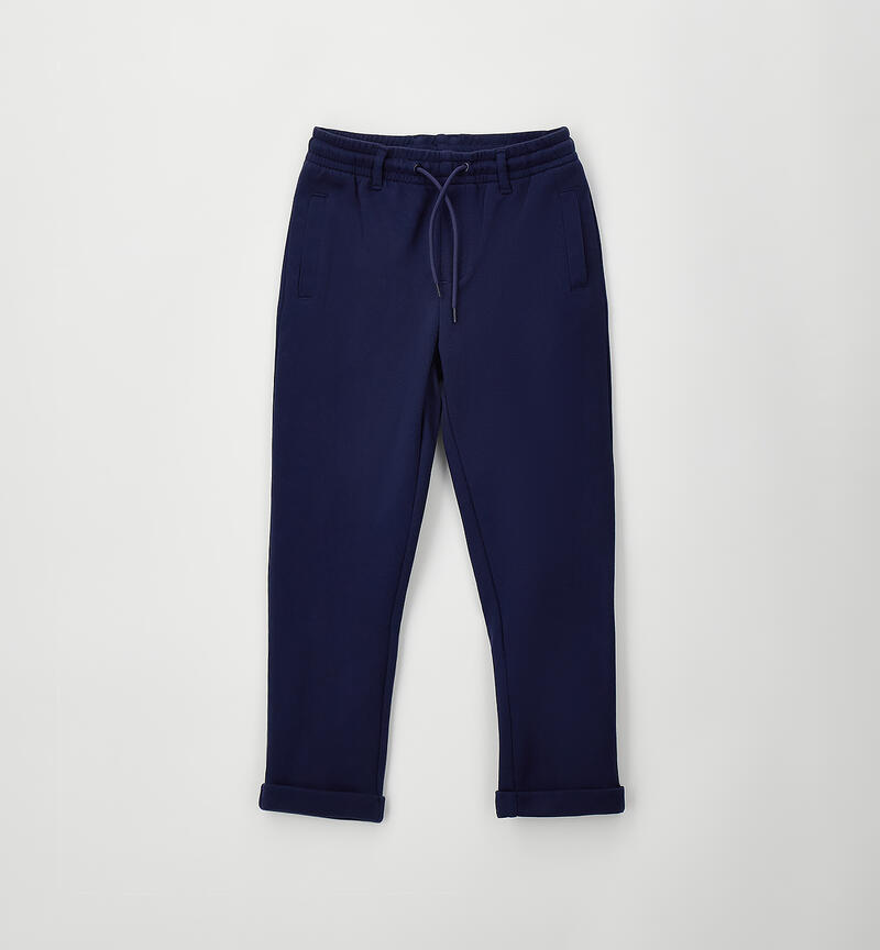 Pantalone cerimonia ragazzo NAVY-3854