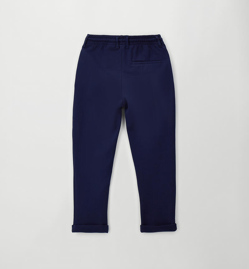 Pantalone cerimonia ragazzo NAVY-3854