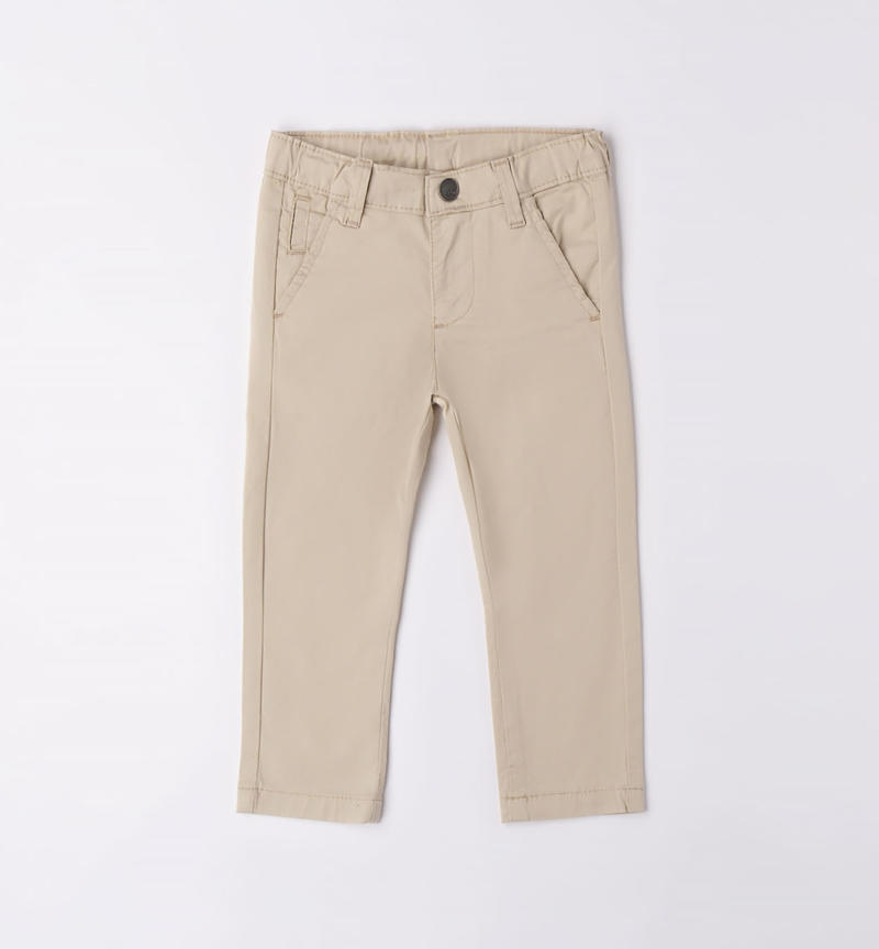 Pantalone classico bambino da 9 mesi a 8 anni Sarabanda BEIGE-0435