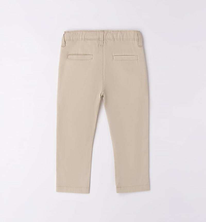 Pantalone classico bambino da 9 mesi a 8 anni Sarabanda BEIGE-0435