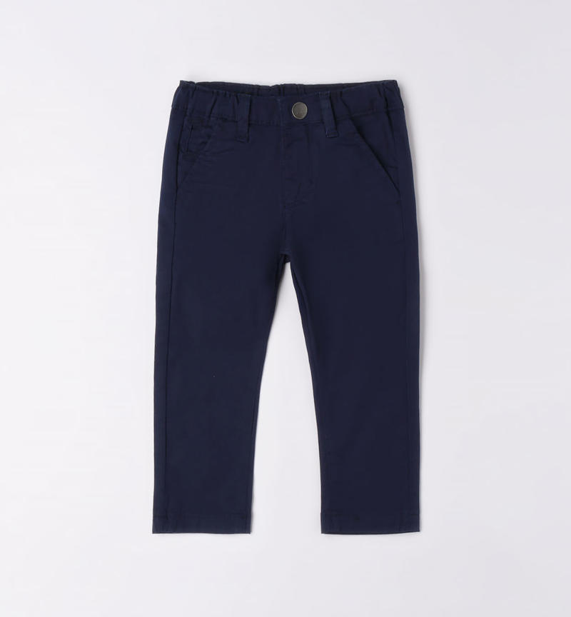 Pantalone classico bambino da 9 mesi a 8 anni Sarabanda NAVY-3854