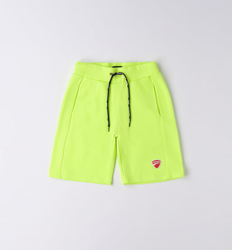 Ducati shorts for boys from 3 to 16 years GREEN ACID-5841