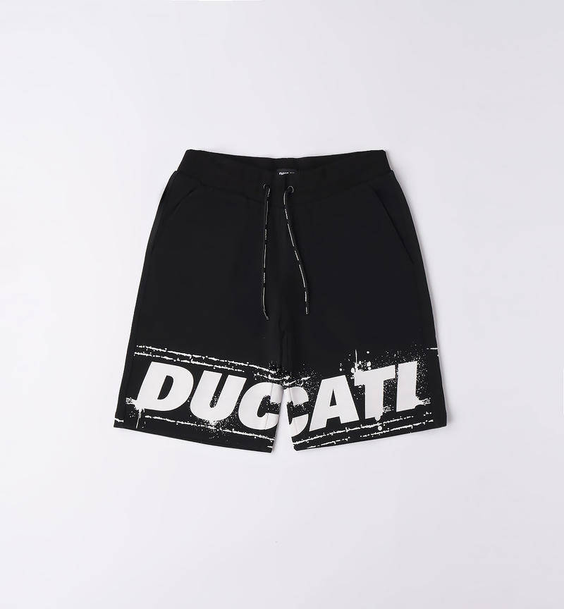 Ducati shorts for boys from 3 to 16 years NERO-0658