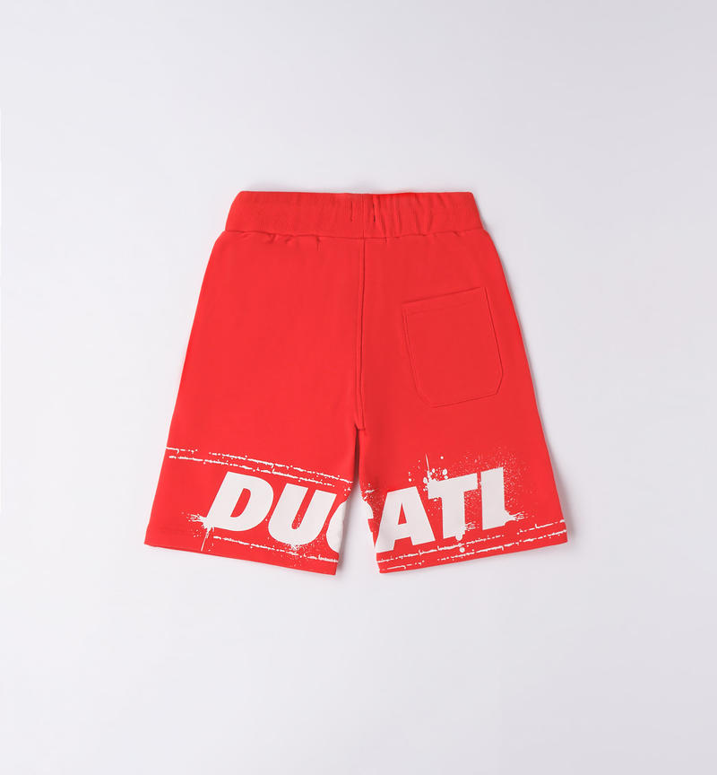 Ducati shorts for boys from 3 to 16 years ORANGE FLUO-5840