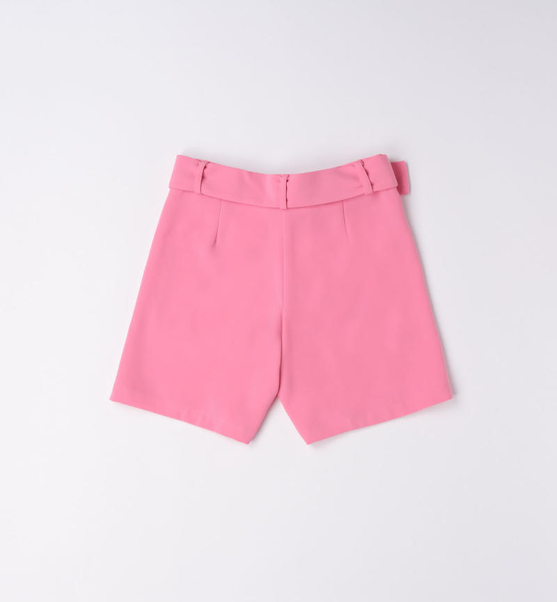 Sarabanda occasion wear shorts for girls from 8 to 16 years ROSA-2426