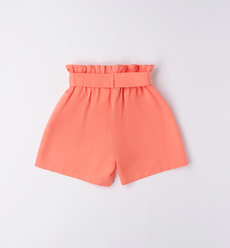 Sarabanda shorts for girls from 8 to 16 years MANDARINO-2132