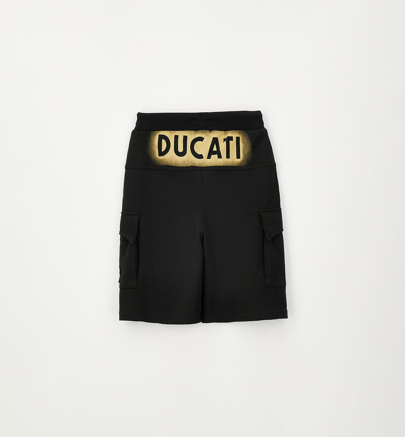 Pantalone corto Ducati NERO-0658