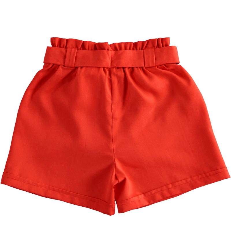 Sarabanda 100% lyocell short trousers for girls from 6 months to 8 years CORALLO-2232