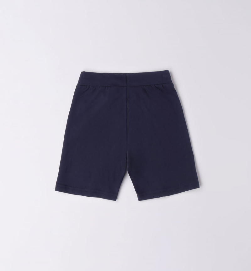 Sarabanda sporty shorts for boys from 9 months to 8 years NAVY-3854