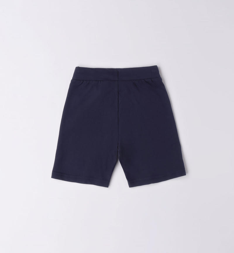 Pantalone corto sportivo bambino da 9 mesi a 8 anni Sarabanda NAVY-3854