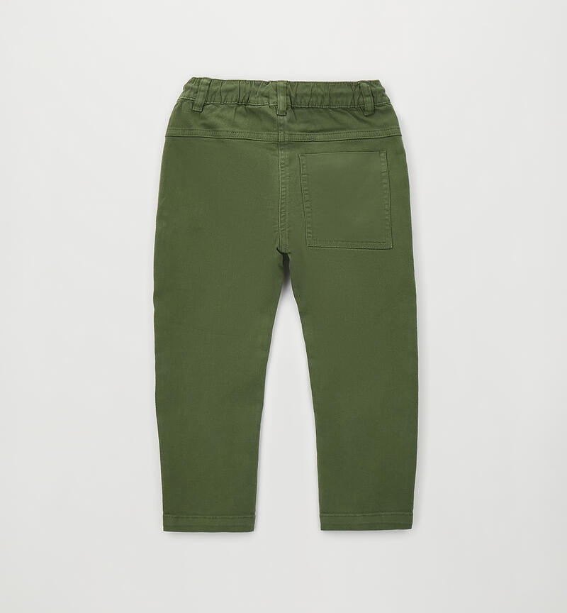 Kids' trousers VERDE SALVIA-4951