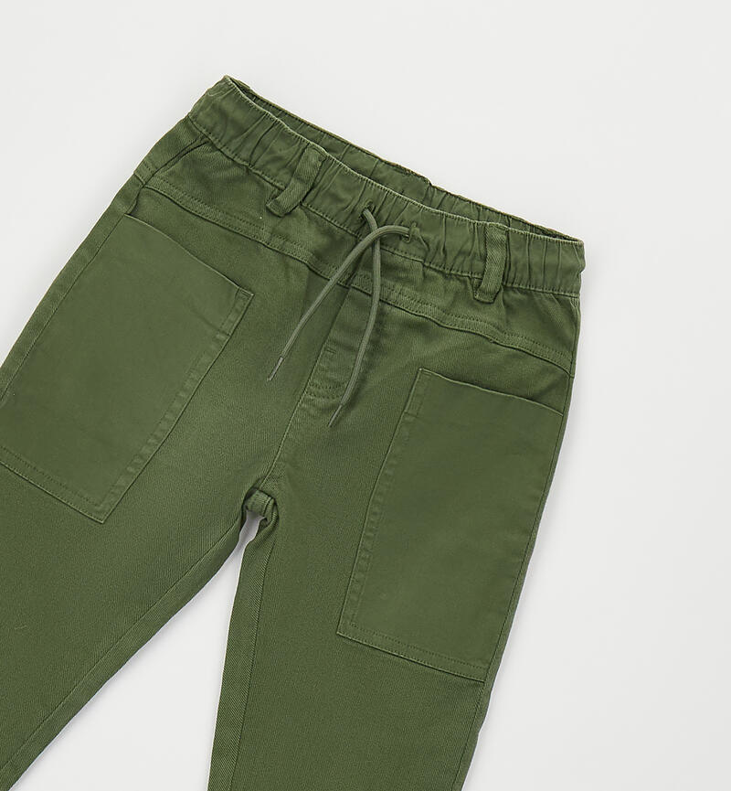 Kids' trousers VERDE SALVIA-4951