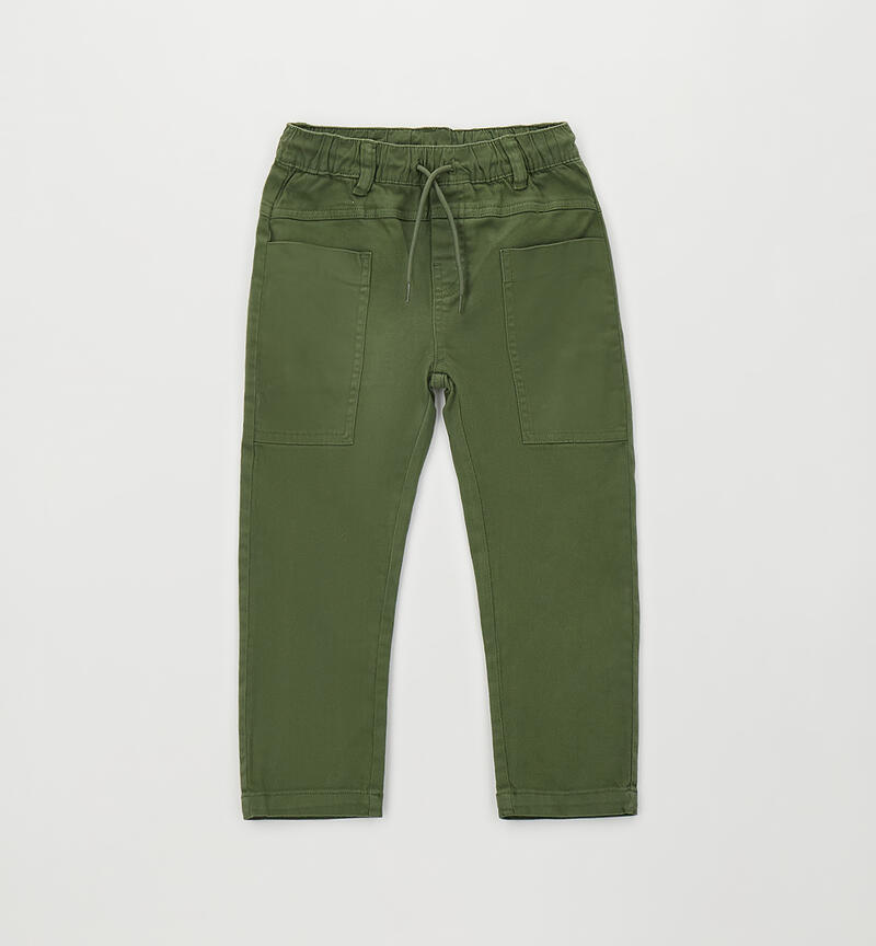 Kids' trousers VERDE SALVIA-4951