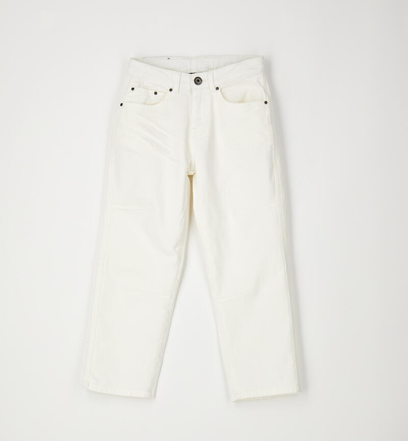 Pantalone da ragazzo PANNA-0112