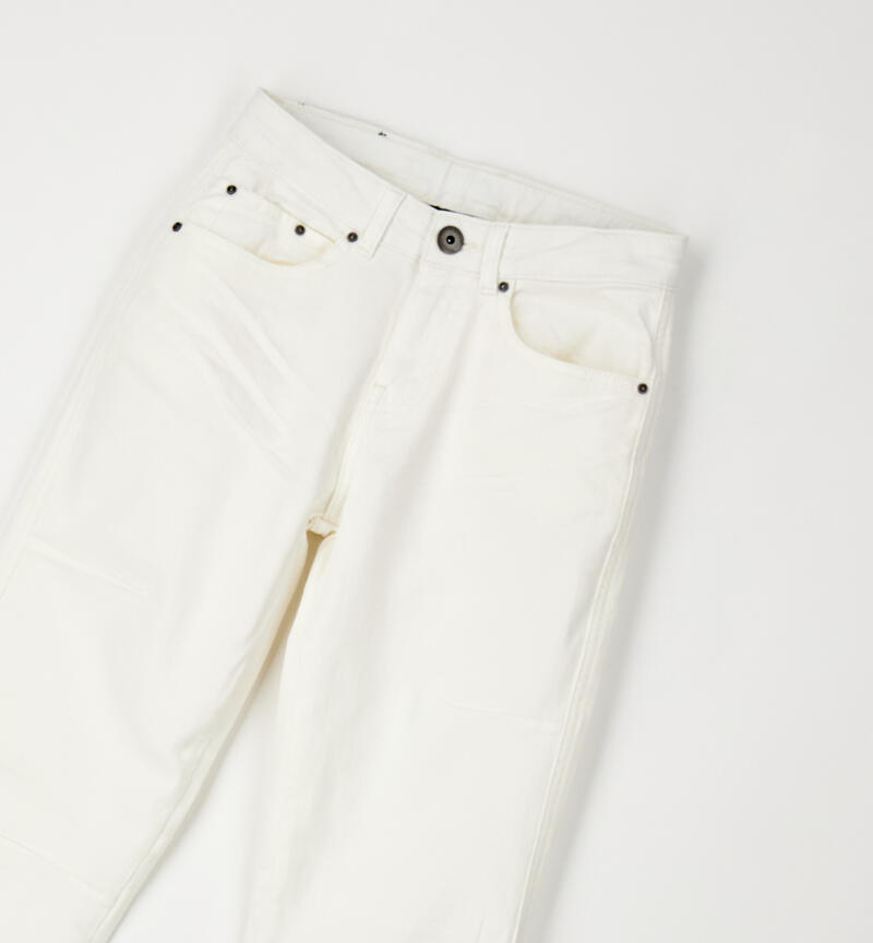 Pantalone da ragazzo PANNA-0112