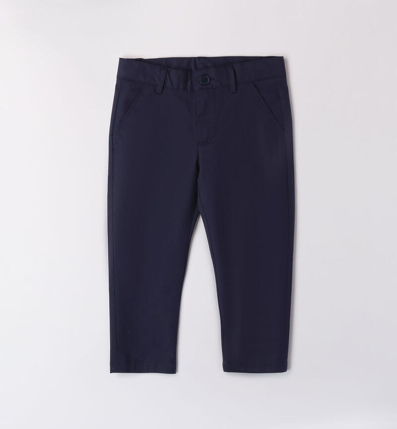 Boys' elegant trousers  NAVY-3854