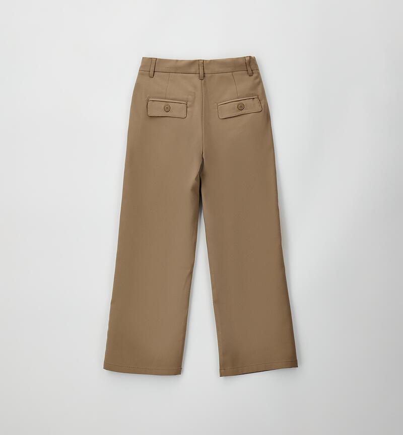 Pantalone elegante ragazzo BEIGE-0414