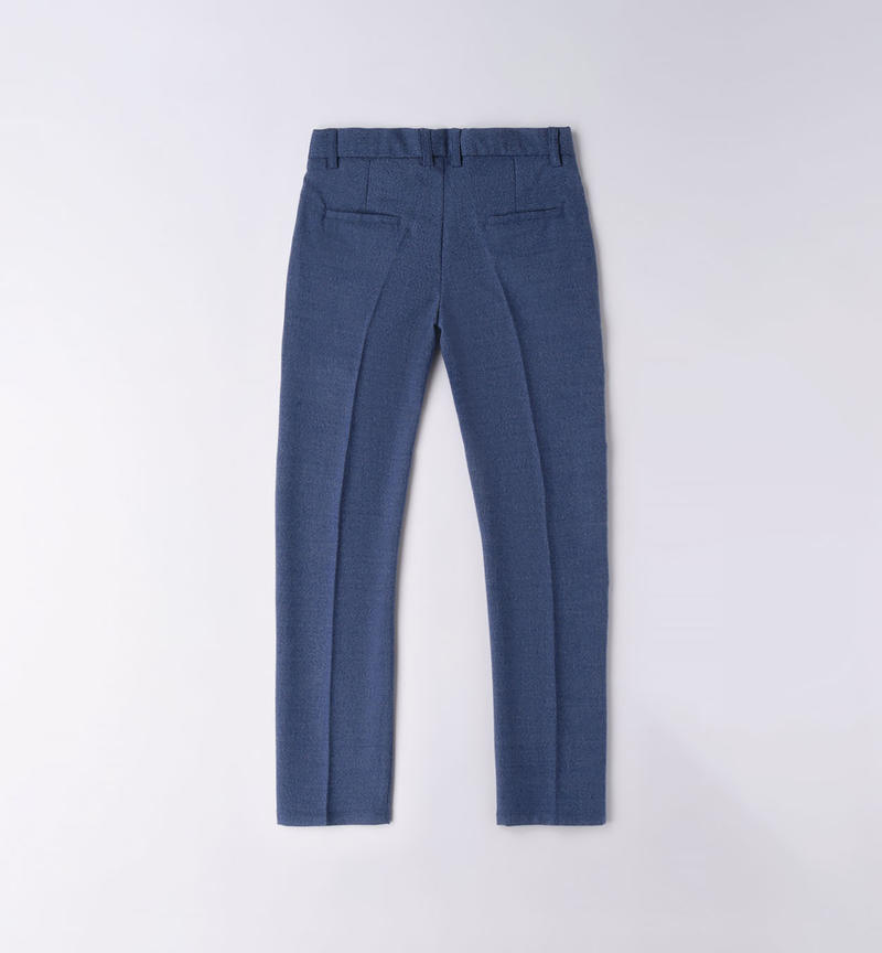 Sarabanda elegant trousers for boys from 8 to 16 years NAVY-3557
